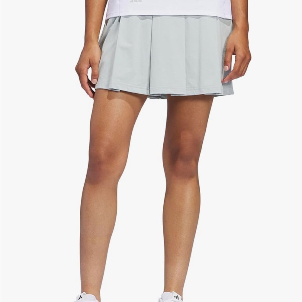 Adidas Womens Ultimate365 Tour Twistknit Pleated Skort - Picture 2 of 7